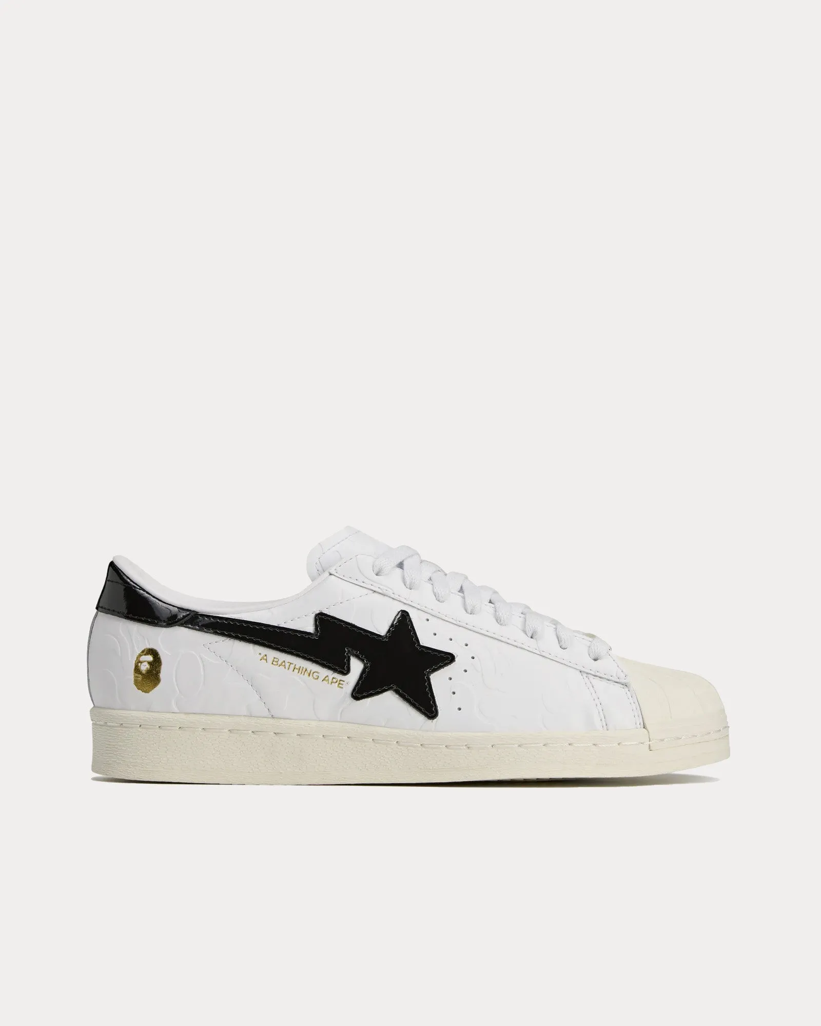 Superstar Vintage White / Black Low Top Sneakers