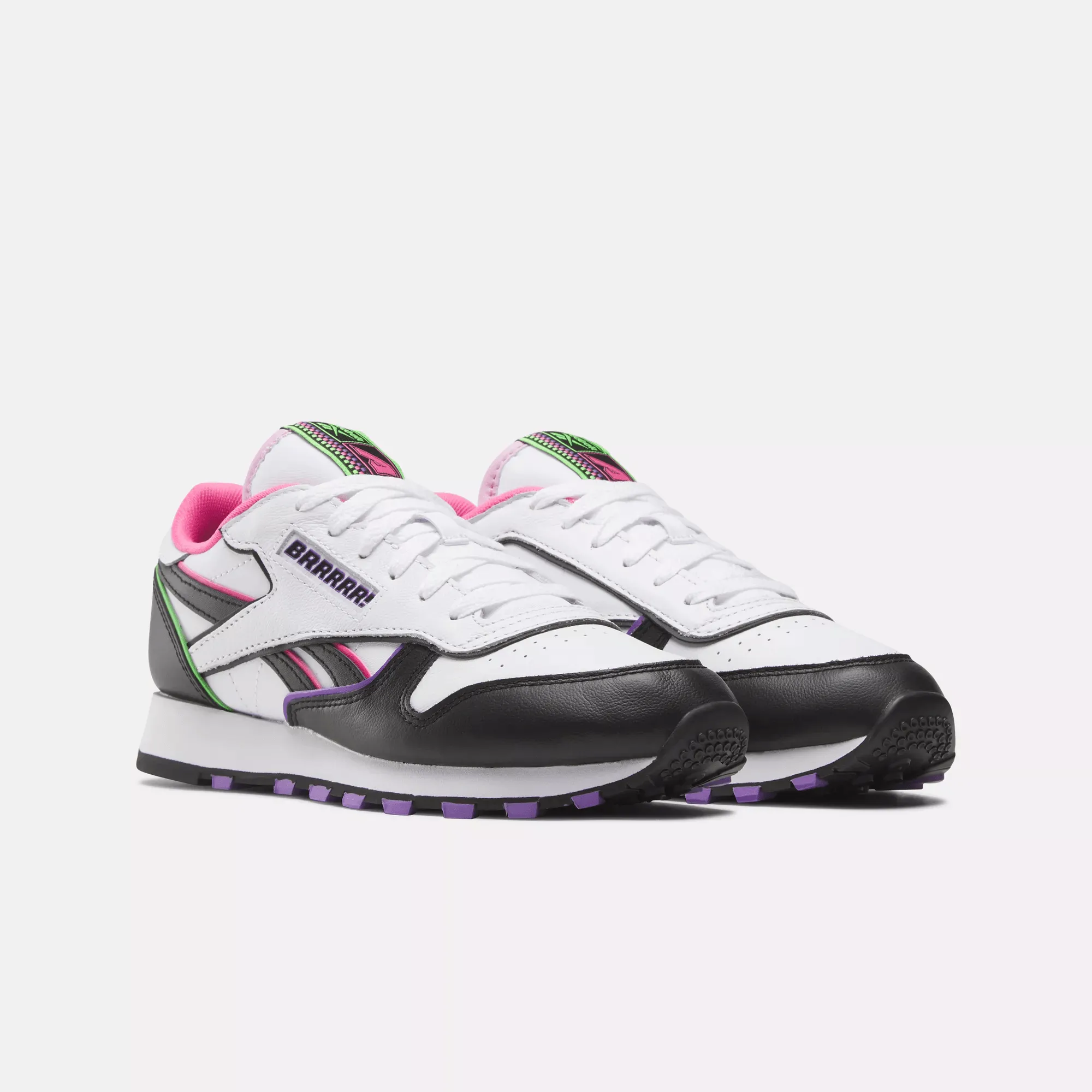 Unisex Reebok x Anuel AA Classic Leather Shoes - Grade School