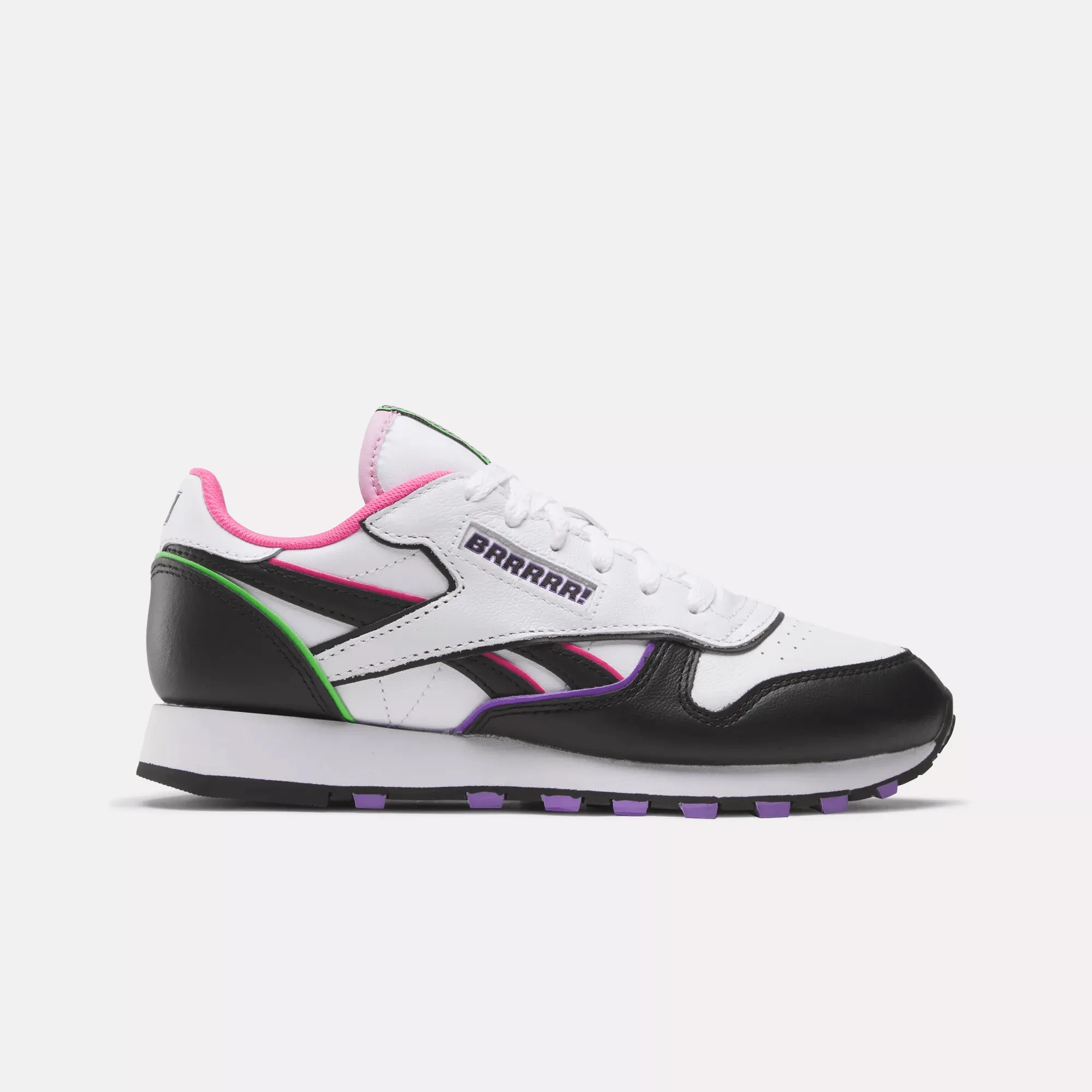 Unisex Reebok x Anuel AA Classic Leather Shoes - Grade School