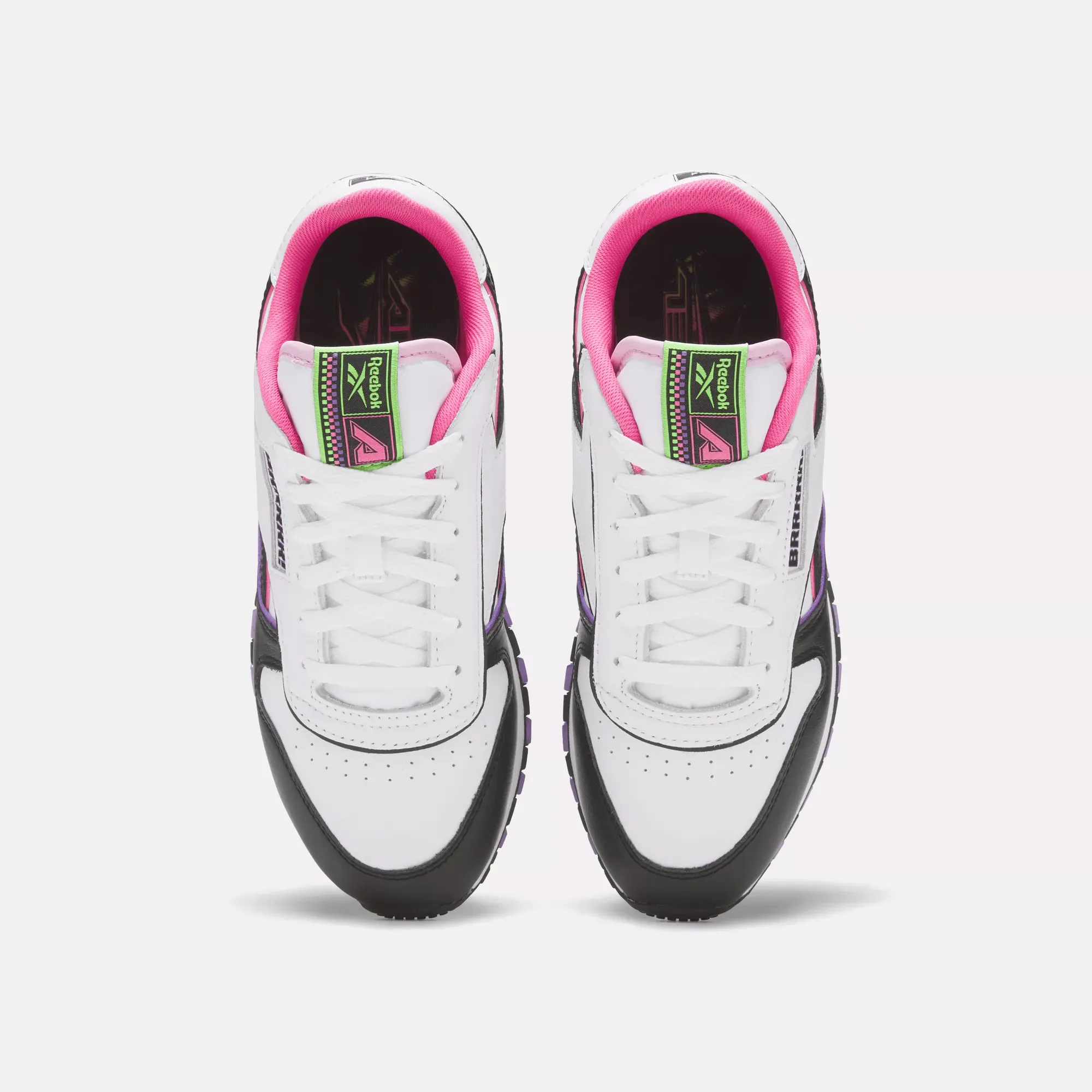 Unisex Reebok x Anuel AA Classic Leather Shoes - Grade School