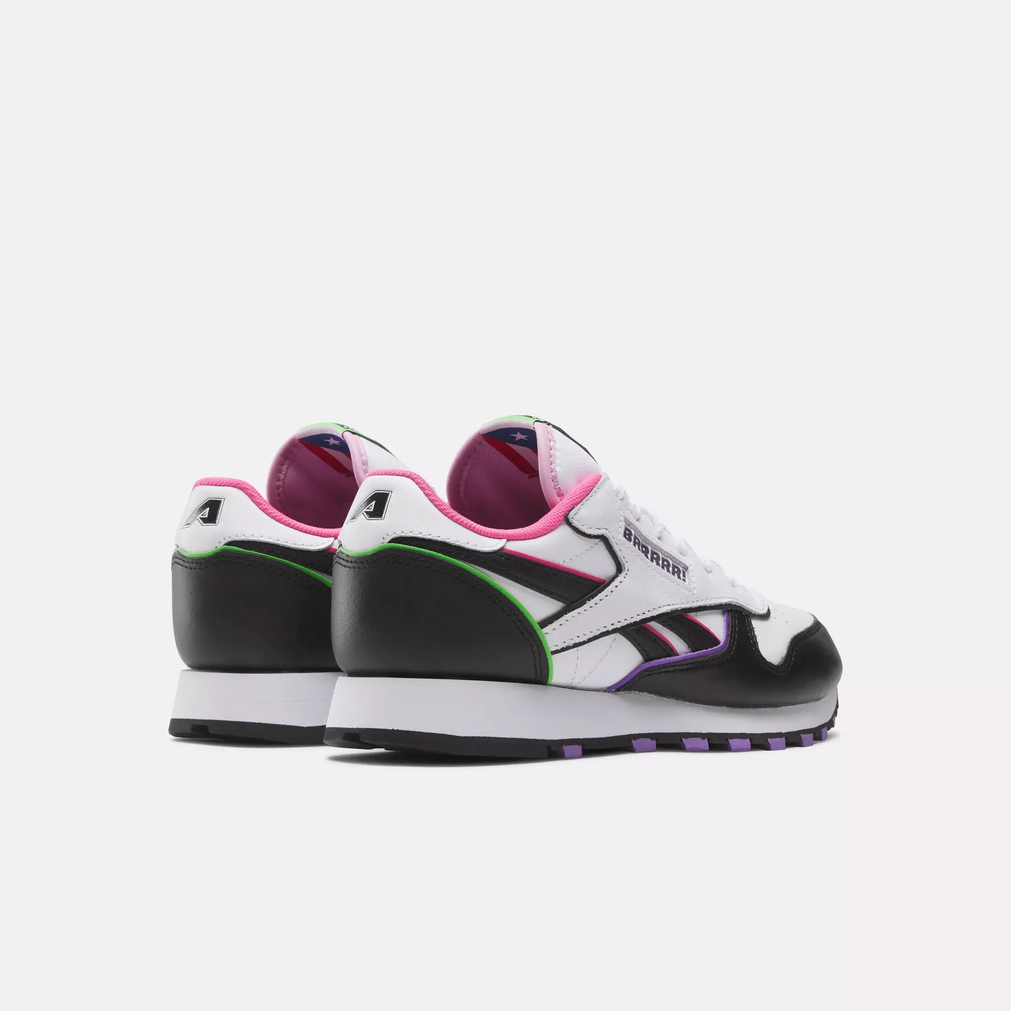 Unisex Reebok x Anuel AA Classic Leather Shoes - Grade School