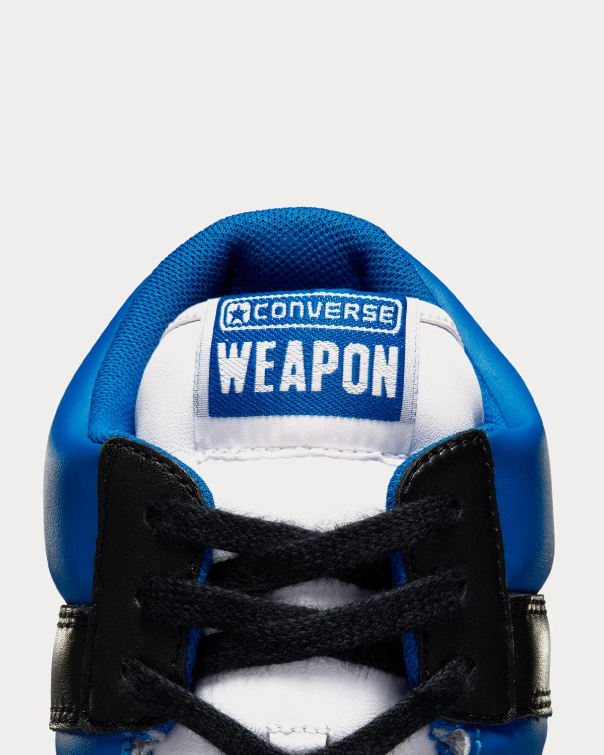 Weapon White / Sport Royal / Black High Top Sneakers