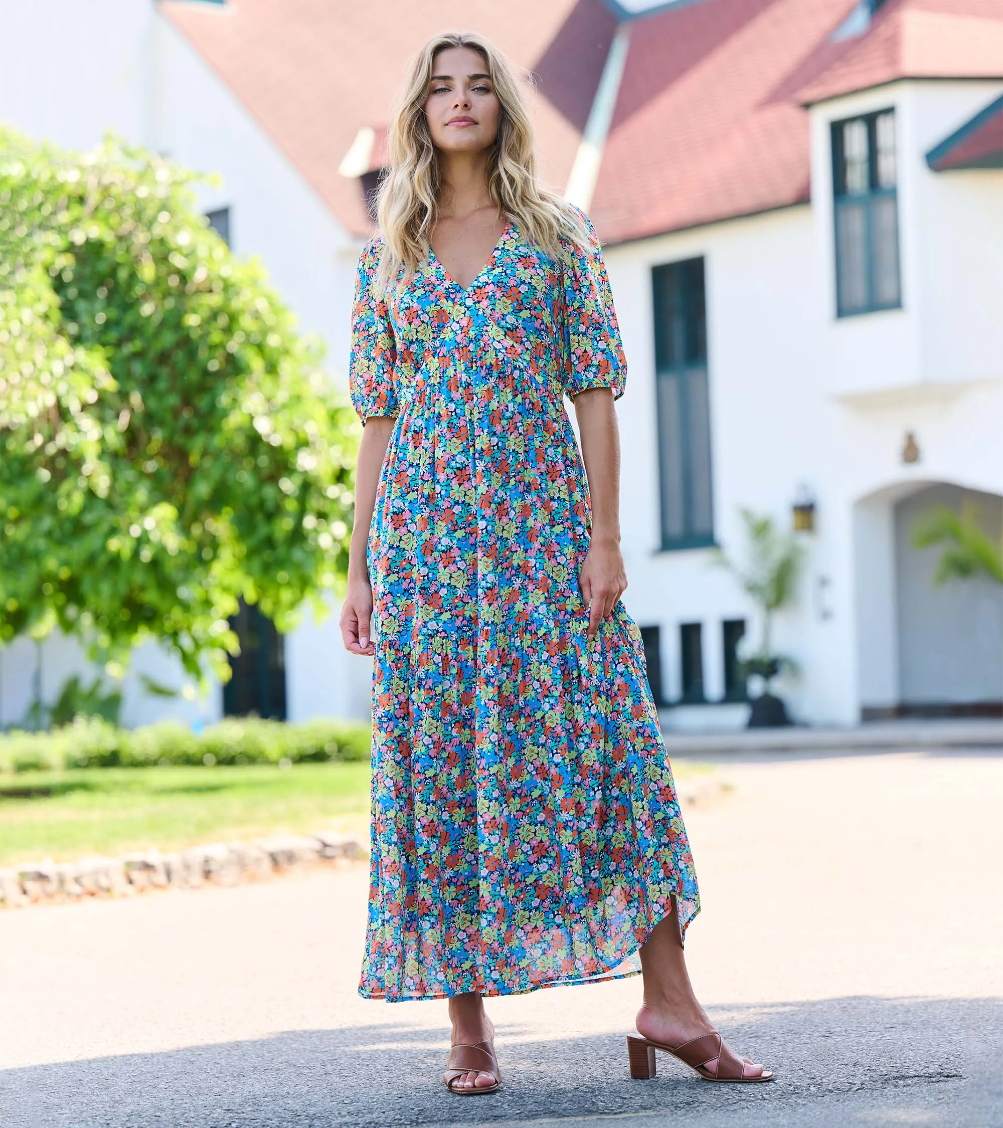 Willow Dress - Fresh Flowers