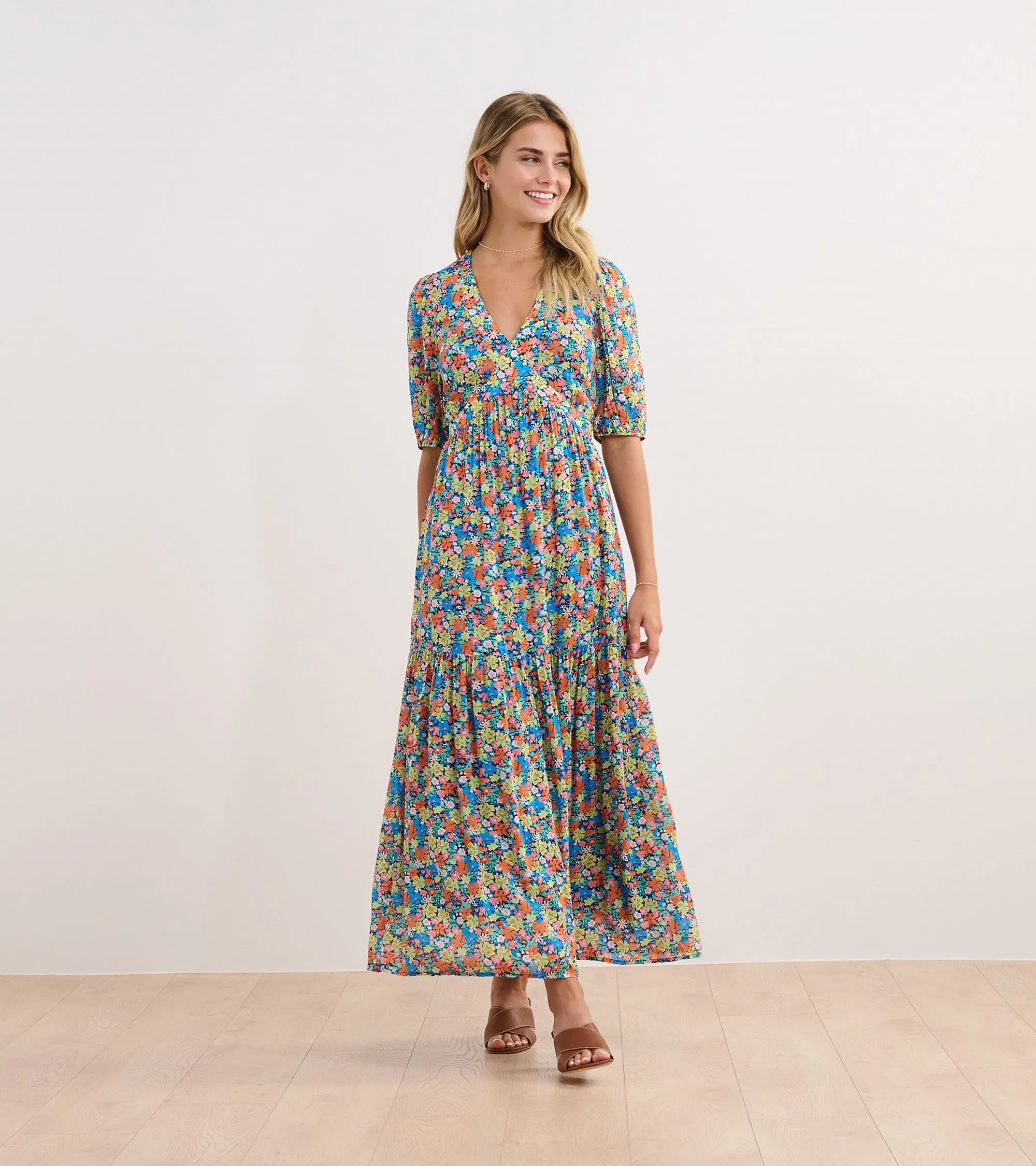 Willow Dress - Fresh Flowers
