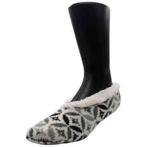 Yaktrax Women’s Cabin Slippers, Geombre Black/White (3-8 UK / 35-41 EU)